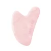 Skin Gym Rose Quartz Sculpty Heart Gua Sha