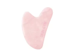 Skin Gym Rose Quartz Sculpty Heart Gua Sha