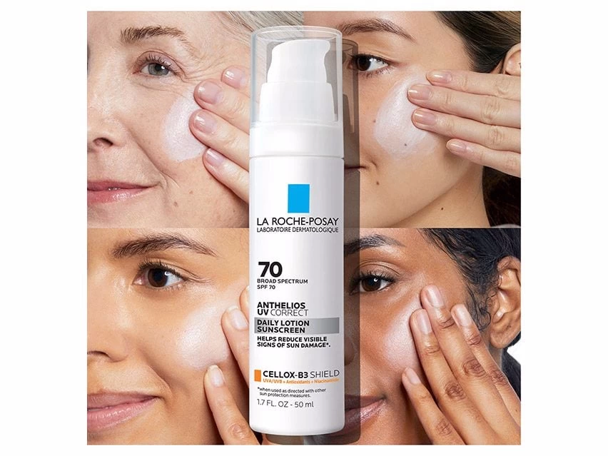 La Roche-Posay Anthelios UV Correct SPF 70 Sunscreen With Niacinamide 8 La Roche-Posay Anthelios UV Correct SPF 70 Sunscreen With Niacinamide - Image 8