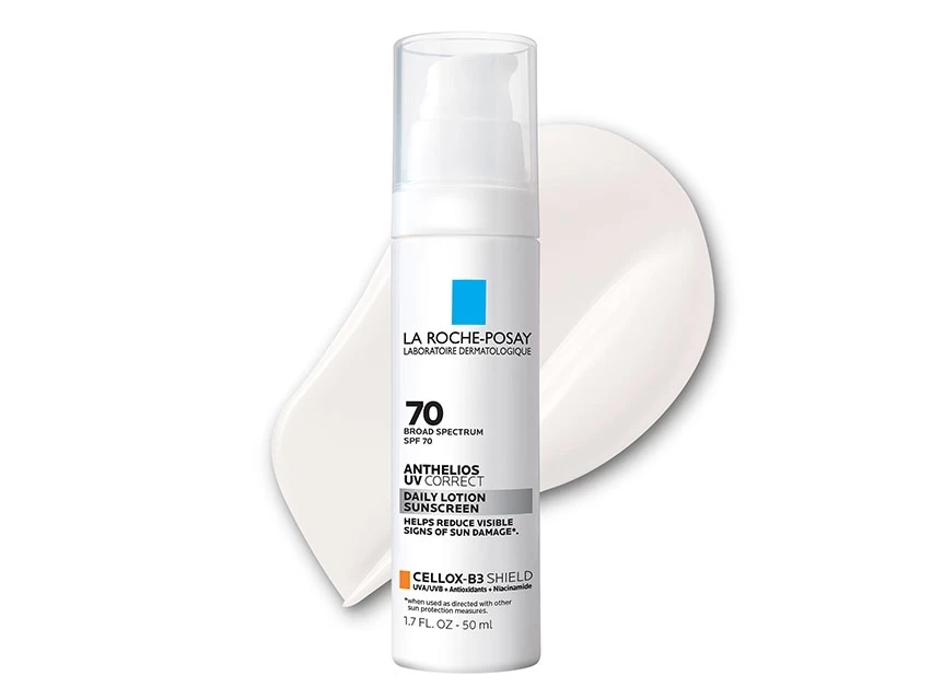 La Roche-Posay Anthelios UV Correct SPF 70 Sunscreen With Niacinamide 3 La Roche-Posay Anthelios UV Correct SPF 70 Sunscreen With Niacinamide - Image 3