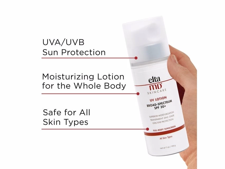 EltaMD UV Lotion Broad Spectrum SPF 30+ Full Body Sunscreen 3 EltaMD UV Lotion Broad Spectrum SPF 30+ Full Body Sunscreen - Image 3