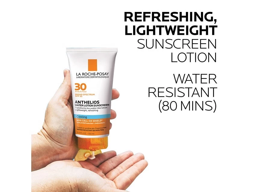 La Roche-Posay Anthelios 30 Cooling Water-Lotion Sunscreen SPF 30 4 La Roche-Posay Anthelios 30 Cooling Water-Lotion Sunscreen SPF 30 - Image 4