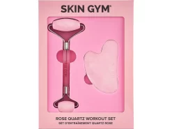 Skin Gym Rose Quartz Facial Roller & Gua Sha Workout Set -Classic Skin Care Product Store edffvrp4 202306221718288387
