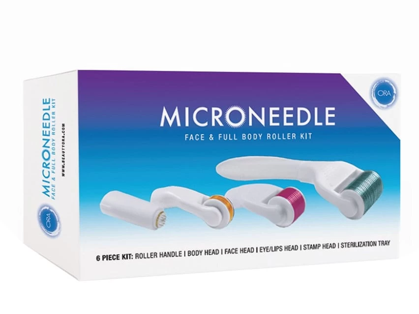 ORA Microneedle Face & Full Body Roller Set 1 ORA Microneedle Face & Full Body Roller Set