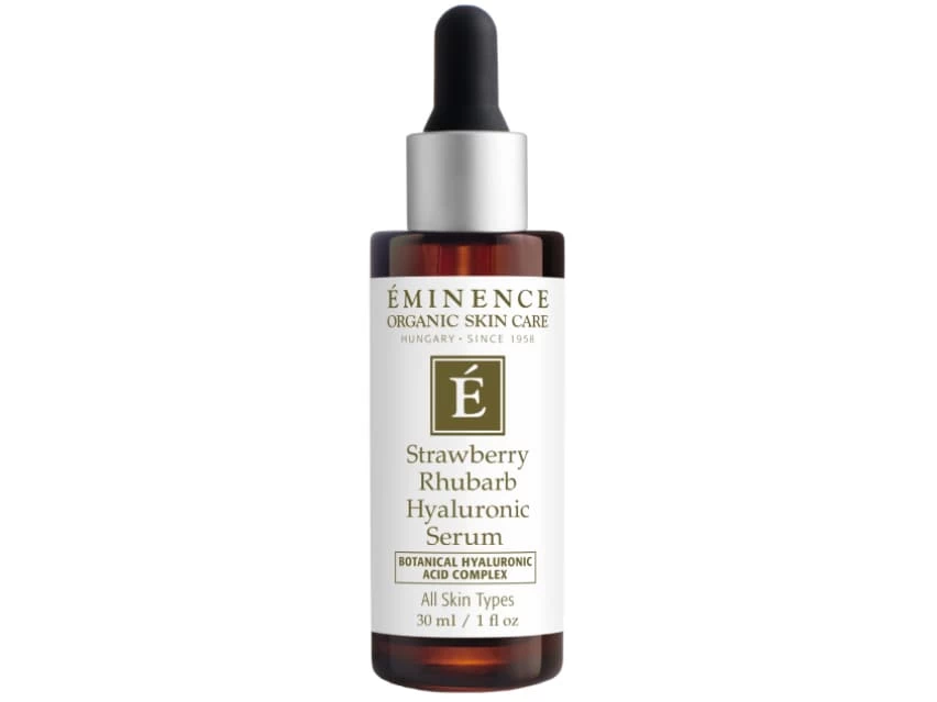 Eminence Organics Strawberry Rhubarb Hyaluronic Serum 1 Eminence Organics Strawberry Rhubarb Hyaluronic Serum