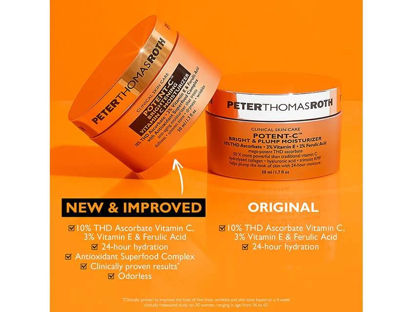 Peter Thomas Roth Potent-C Brightening Vitamin C Moisturizer 5 Peter Thomas Roth Potent-C Brightening Vitamin C Moisturizer - Image 5