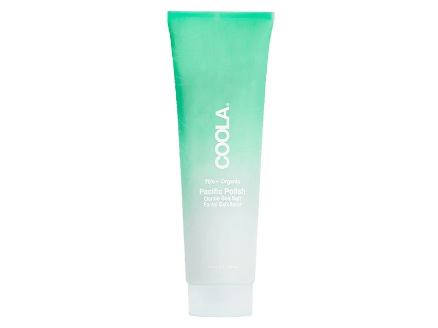 COOLA Pacific Polish Gentle Sea Salt Facial Exfoliator 1 COOLA Pacific Polish Gentle Sea Salt Facial Exfoliator