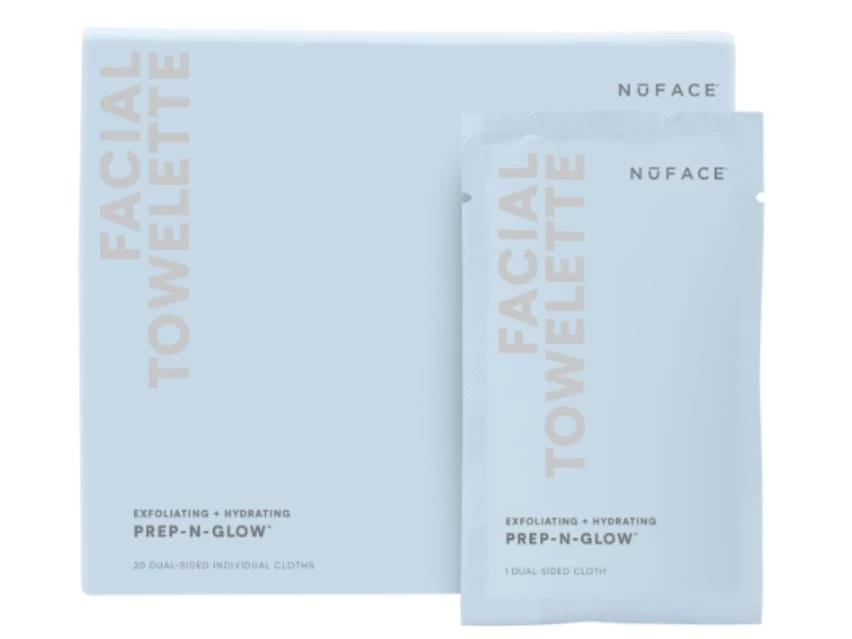 NuFACE Prep-N-Glow® Facial Towelettes 2 NuFACE Prep-N-Glow® Facial Towelettes - Image 2