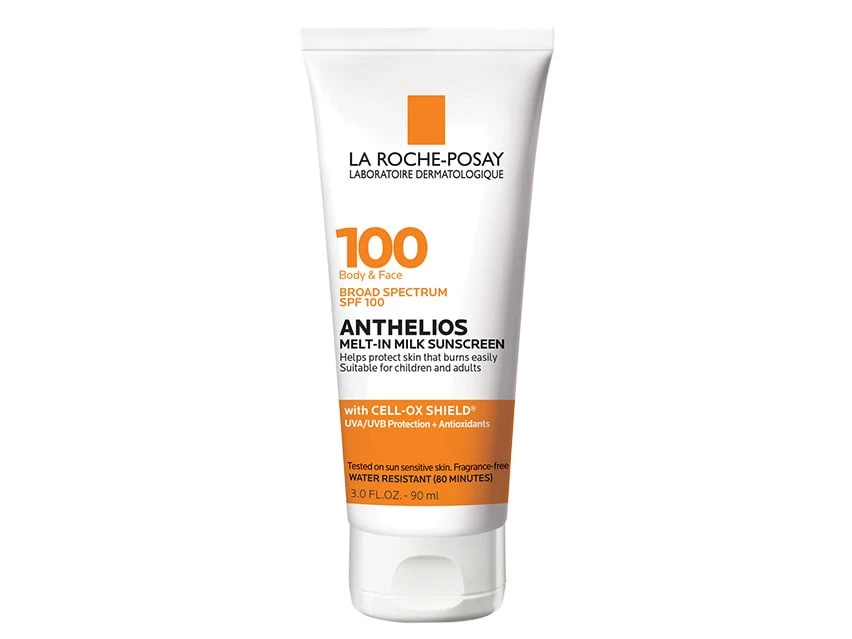 La Roche-Posay Anthelios Melt-in Milk Body & Face Sunscreen SPF 100 1 La Roche-Posay Anthelios Melt-in Milk Body & Face Sunscreen SPF 100