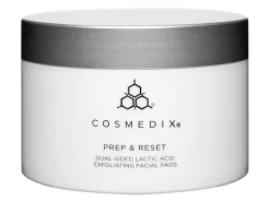 COSMEDIX Prep & Reset Dual-Sided Lactic Acid Exfoliating Facial Pads