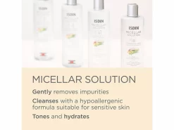 ISDIN Micellar Solution 4-in-1 Makeup Removing Micellar Cleansing Water -Classic Skin Care Product Store powvj40u 202301101531000507