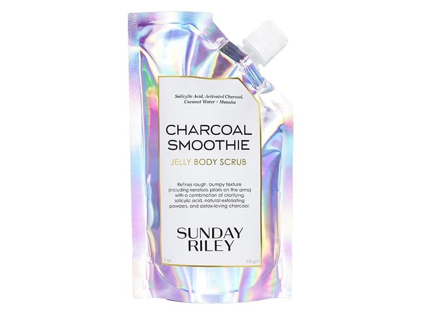 Sunday Riley Charcoal Smoothie Jelly Body Scrub 1 Sunday Riley Charcoal Smoothie Jelly Body Scrub