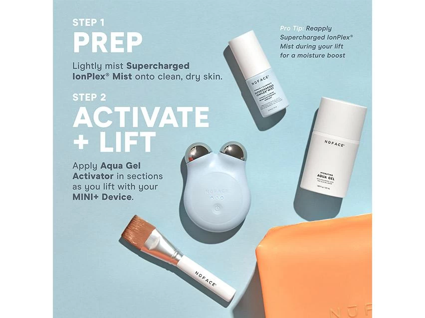 NuFACE MINI+ Supercharged Skincare Routine - Limited Edition 2 NuFACE MINI+ Supercharged Skincare Routine - Limited Edition - Image 2