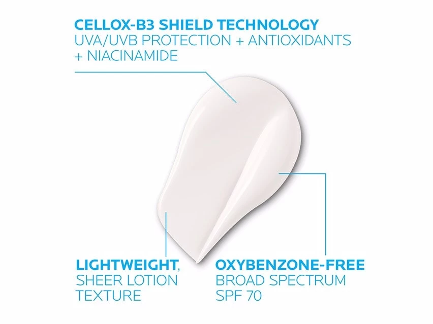 La Roche-Posay Anthelios UV Correct SPF 70 Sunscreen With Niacinamide 2 La Roche-Posay Anthelios UV Correct SPF 70 Sunscreen With Niacinamide - Image 2