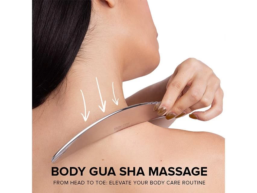 Skin Gym Stainless Steel Body Gua Sha 3 Skin Gym Stainless Steel Body Gua Sha - Image 3