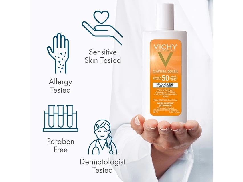 Vichy Capital Soleil Ultra Light Sunscreen SPF 50 9 Vichy Capital Soleil Ultra Light Sunscreen SPF 50 - Image 9