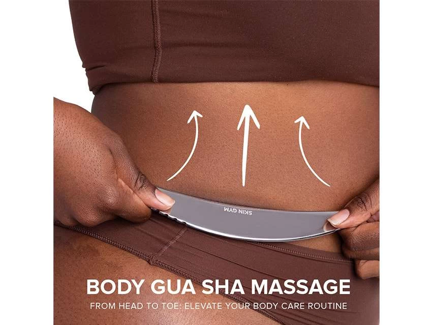 Skin Gym Stainless Steel Body Gua Sha 2 Skin Gym Stainless Steel Body Gua Sha - Image 2