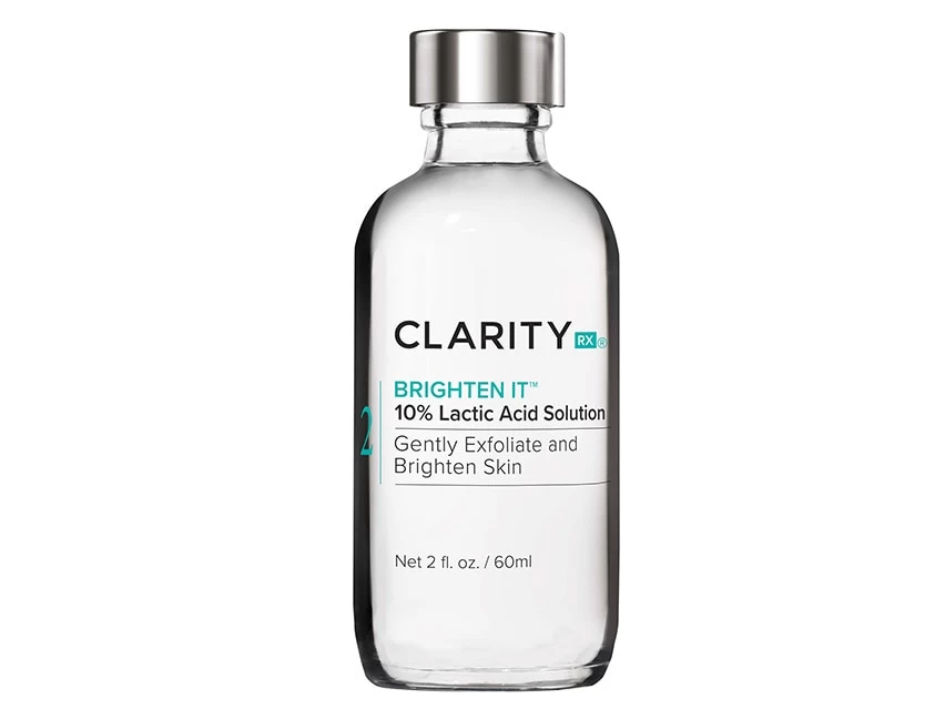 ClarityRx Brighten It 10% Lactic Acid Solution 1 ClarityRx Brighten It 10% Lactic Acid Solution