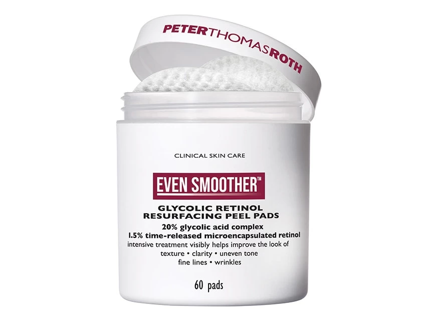 Peter Thomas Roth Even Smoother Glycolic Retinol Resurfacing Peel Pads 5 Peter Thomas Roth Even Smoother Glycolic Retinol Resurfacing Peel Pads - Image 5